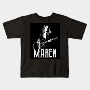 Maren - The White Stencil Kids T-Shirt